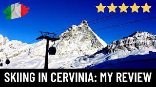 SKIING in CERVINIA, ITALY: My REVIEW 