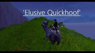 Elusive Quickhoof - Mount Drop (Vol'dun Alpaca)