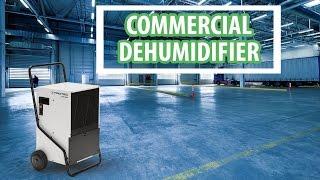 German Commercial Dehumidifier for reducing humidity in warehouses, factories, basements | TTK 650S