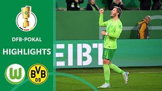 Joker Wind becomes match winner | VfL Wolfsburg vs. Borussia Dortmund 1-0 | Highlights | DFB-Pokal