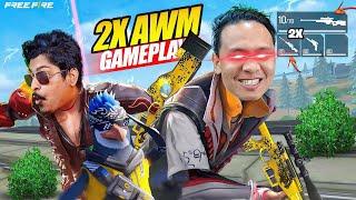 15M Gyan Bhai 2x Awm Challenge  Tonde Gamer - Free Fire Max