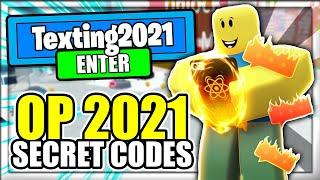 (2021) ALL *NEW* SECRET OP CODES! Texting Simulator Roblox