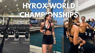 I COMPETED AT THE HYROX WORLD CHAMPIONSHIPS IN CHICAGO!! | Vlog