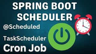 Spring Boot Scheduler | Spring Job Scheduler | @Scheduled Annotation  || @javacodeex