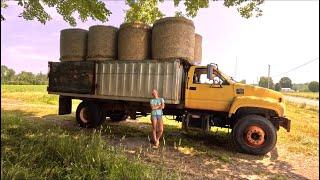 Hay haulin’ time…. #dairyfarm