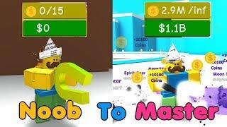 Noob To Master! Got Best Magnets & Unlocked Everything! 2 Bil Money! - Magnet Simulator!