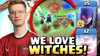 Cronos invents Double Recall WITCH attack in FIRST Creative Masters Series 4.0 WAR! Clash of Clans