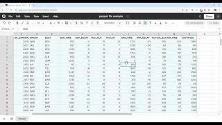 Easily open and edit parquet files in a spreadsheet with Row Zero