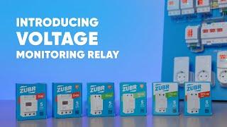 Overview of the ZUBR voltage monitoring relays range