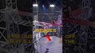 They Wrestled 20 Feet ABOVE The Ring!