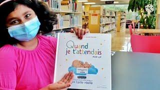 A Book Found In Library | Quand je t'attendais pop-up