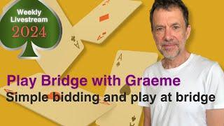 Simple bidding and play at bridge