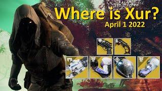 Xur's Location and Inventory (April 1 2022) Destiny 2 - Where is Xur