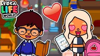 ПОПУЛЯРНАЯ ДЕВОЧКА ВЛЮБИЛАСЬ в БОТАНИКА!  Popular fell in love with "Nerd" Toca Boca Life World 