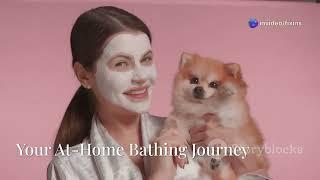 Dog Bathing at Home