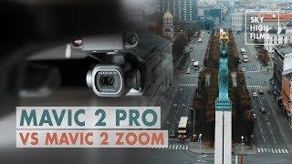 MAVIC 2 PRO VS MAVIC 2 ZOOM | WHICH ONE SHOULD YOU GET? | SIDE BY SIDE COMPARISON