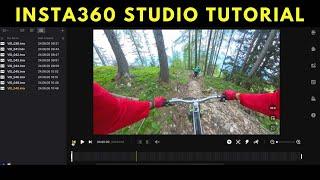 Insta360 Studio 2025 | Beginners Editing Tutorial