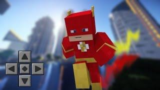 Minecraft PE 0.14.0: VIRE O HOMEM MAIS RÁPIDO DO MUNDO | THE FLASH MOD