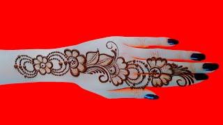 New Stylish Back Hand Mehndi Design | Simple Mehndi Designs | Easy Mehndi | Mehndi Design | Mehndi