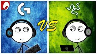 Logitech Gamers vs Razer Gamers