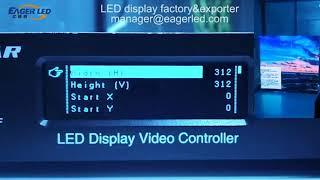 How to Operate Scaling on Novastar VX4S,VX5S,VX6S LED Display Video Controllers