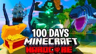 I Survived 100 Days as a Pirate in Minecraft Hardcore! (SHORT MOVIE)