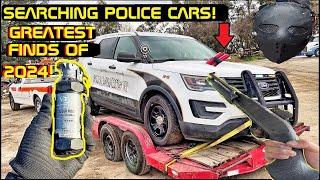 Searching Police Cars! Greatest Finds of 2024!