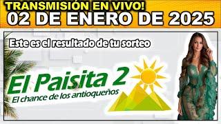 PAISITA NOCHE: Resultado PAISITA 2 del miércoles 02 de octubre de 2024.