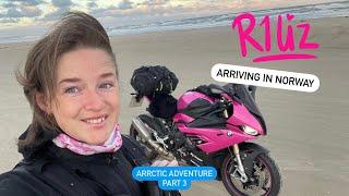 R1Liz - Arriving in Norway (Arctic to Alpine S1000RR Adventure Part 3)