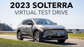 2023 Subaru Solterra AWD with Technology Package Walkaround and Virtual Test Drive