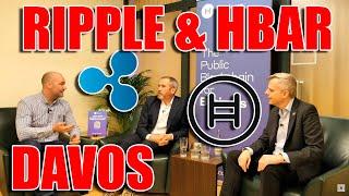 ИНТЕРВЬЮ В ДАВОСЕ 2024 RIPPLE XRP И HEDERA HBAR