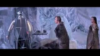 silver ice robot Logan's Run