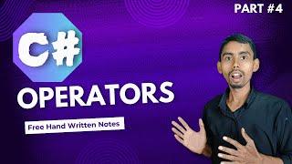 C# Tutorial in Hindi: Mastering Operators in C# | Beginners Guide | Zadav Coding