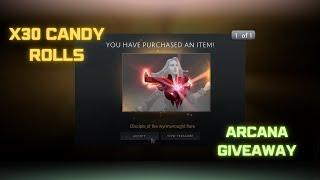 Dota 2 | Mega candy rolls | Arcana Giveaway