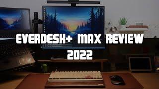 MY DESK IS BETTER THAN YOURS?! | EVERDESK+ MAX STANDING DESK REVIEW 2022