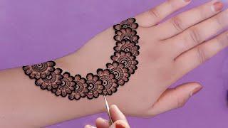 Very beautiful stylish mehndi design | easy arabic mehndi | mehndi ka design | mehndi design |mehndi