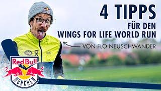 4 Running Tips by Ultrarunner Flo Neuschwander | How to Wings for Life World Run | Red Bull Munich