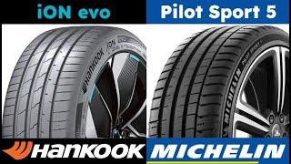 Hankook iON evo vs Michelin Pilot Sport 5: New EV tire from Hankook!