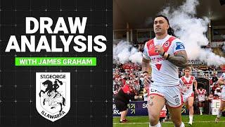 NRL 2025 | St. George Illawarra Dragons | Draw Analysis With James Graham
