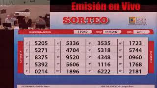 Sorteo de Quiniela LA TURISTA N° 11969 - 04/11/2022 -  22:15hs.-