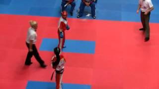 Kim Tamara Samonte v Ksenia Guralnik WAKO World Championships 2009