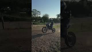 Crazy 5 year old on dirt bike ( Motocross )
