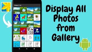 Display Photos from Gallery - Android Studio Tutorial