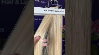 Double drawn genius weft hair extensions