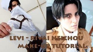 LEVI (Rivai) Shingeki no Kyojin -  Makeup tutorial for cosplay by misch.axel