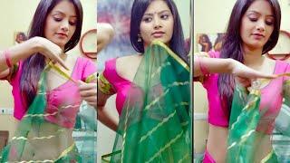 sun tv serial actress navel show extreme hot