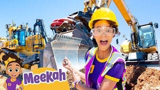 Meekah Uses a Bulldozer! | Meekah's Construction Site | Educational Videos for Kids