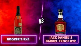 The Most Legendary Rye Ever vs $75 Shelfer | Booker's Rye vs Jack Daniel's Barrel Proof Rye