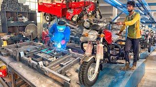 Amazing Manufacturing Process of Tez Raftar Loader Rickshaw|