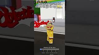 THEY ADDED INUMAKI TO JJS IN ROBLOX  #shorts #jujutsukaisen #jujutsushenanigans #inumaki